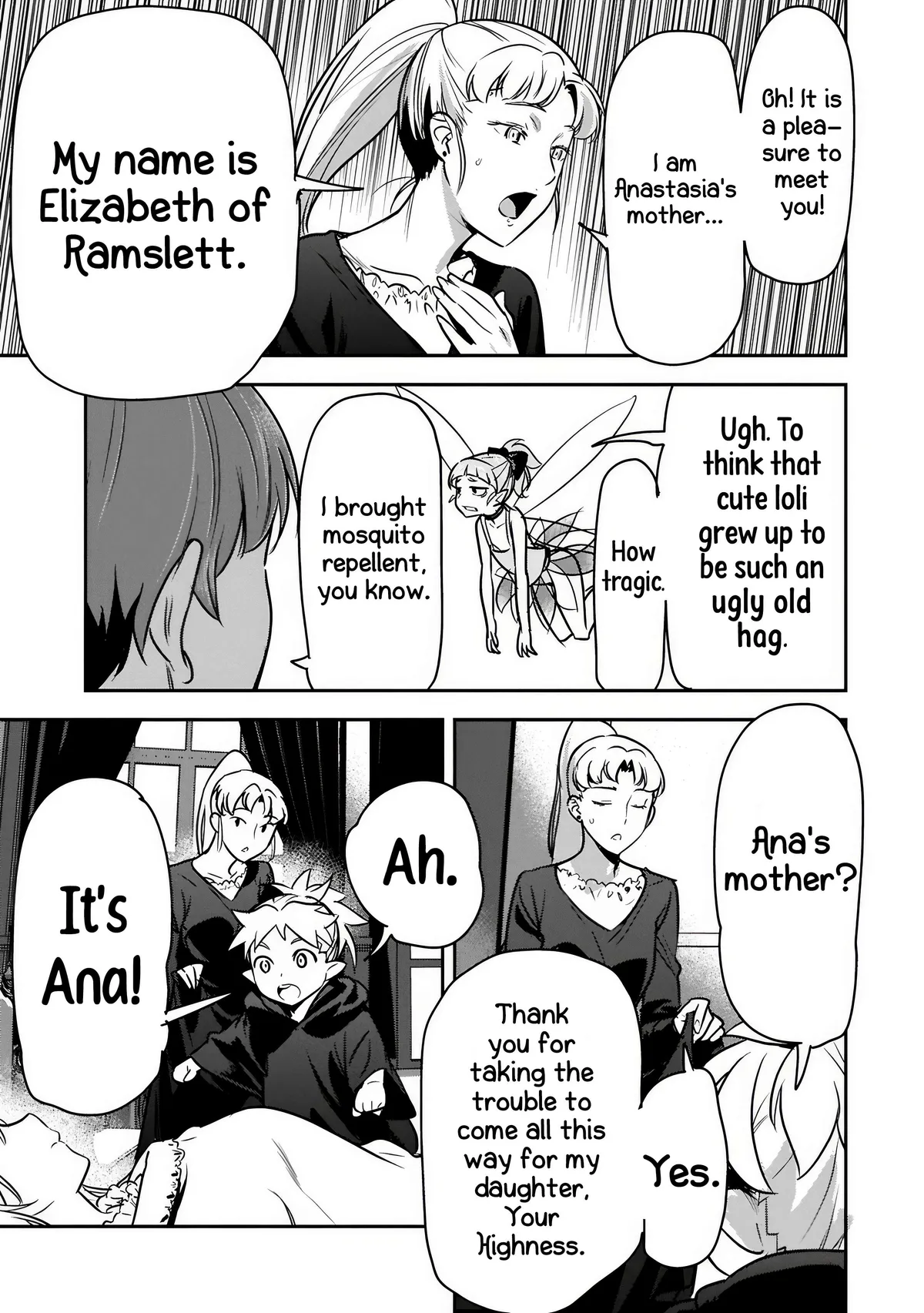 Chounin A wa Akuyaku Reijou wo Doushitemo Sukuitai Chapter 42.1 page 10 - 