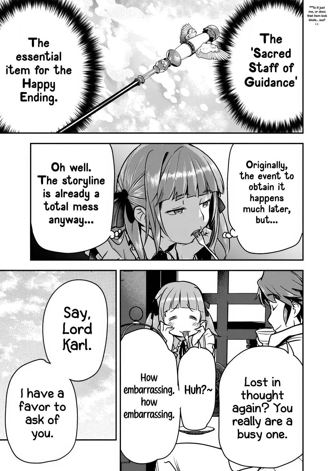Chounin A wa Akuyaku Reijou wo Doushitemo Sukuitai Chapter 43.1 page 6 - 