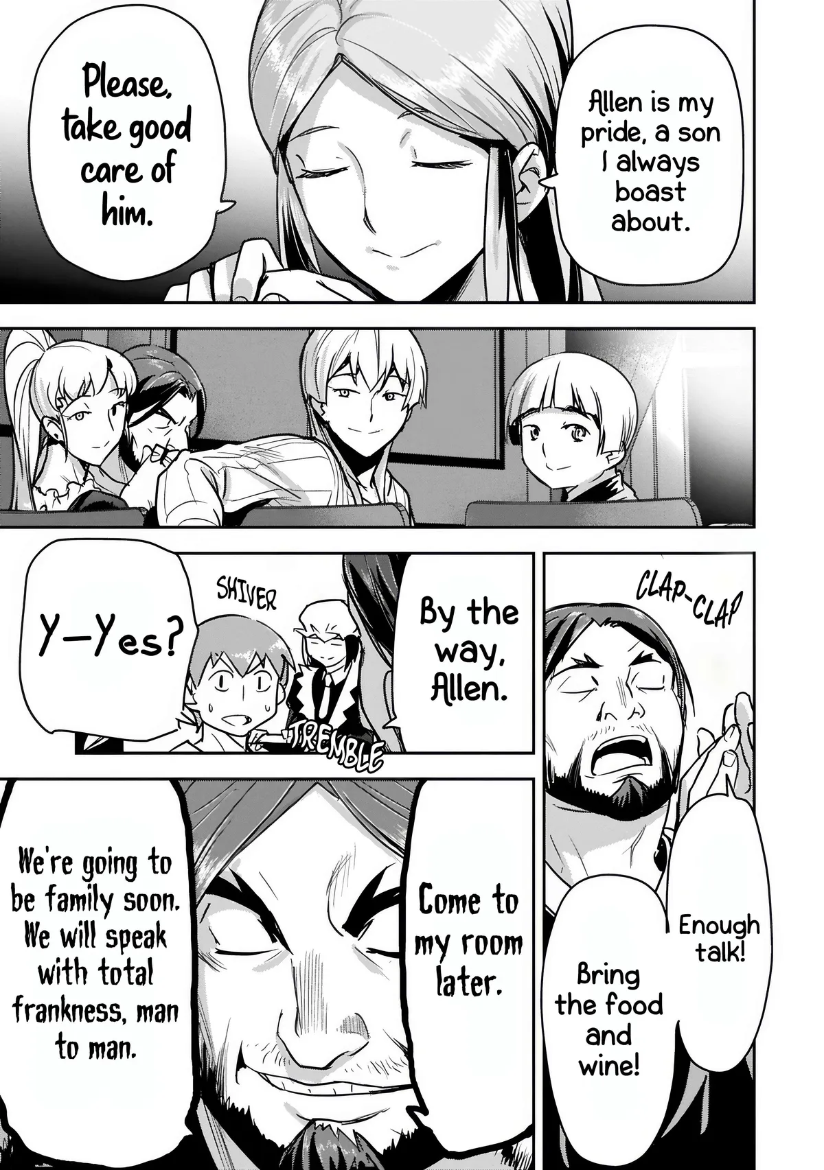 Chounin A wa Akuyaku Reijou wo Doushitemo Sukuitai Chapter 43.2 page 14 - 
