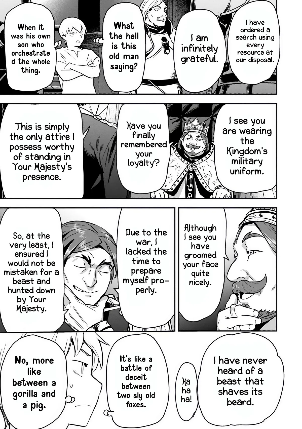 Chounin A wa Akuyaku Reijou wo Doushitemo Sukuitai Chapter 44.1 page 9 - 