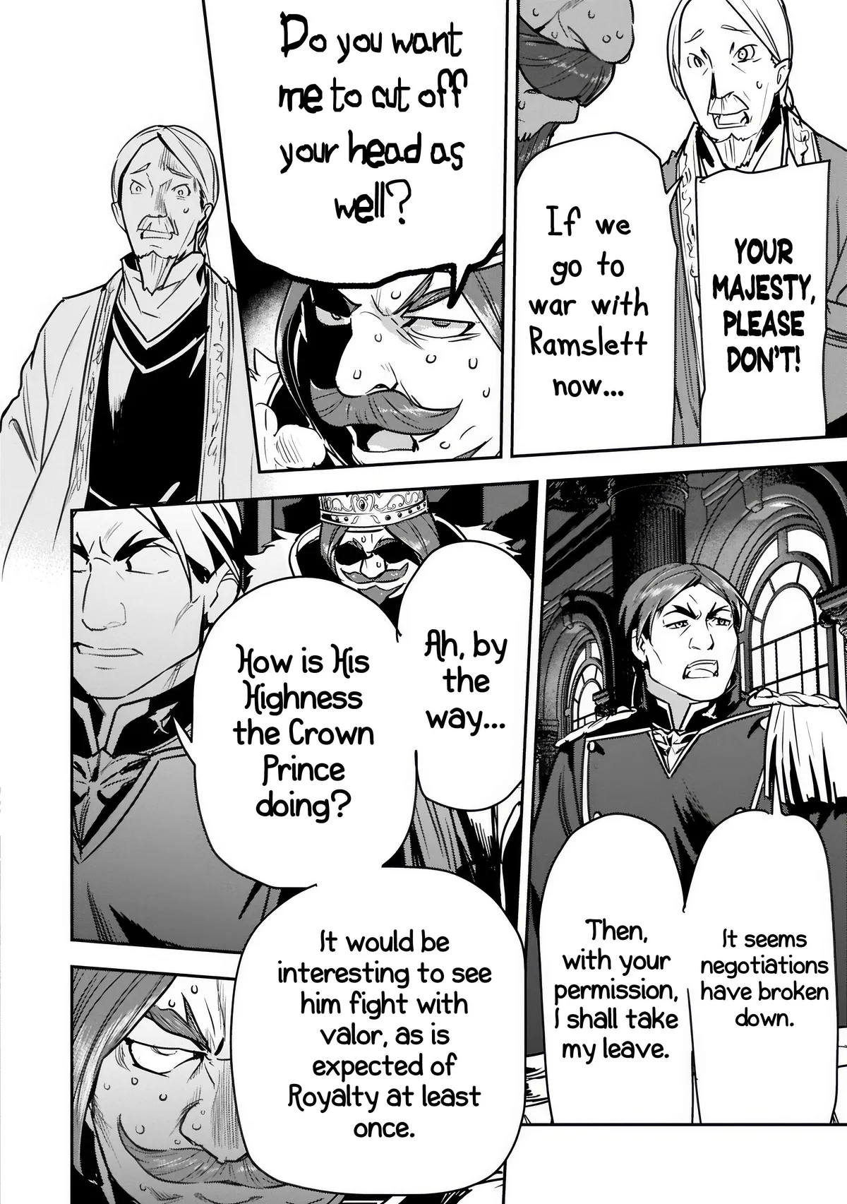 Chounin A wa Akuyaku Reijou wo Doushitemo Sukuitai Chapter 44.2 page 12 - 