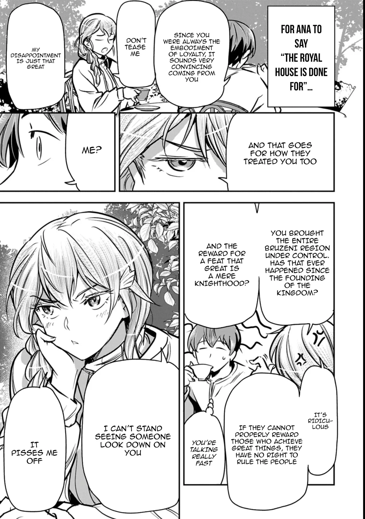 Chounin A wa Akuyaku Reijou wo Doushitemo Sukuitai Chapter 46.1 page 12 - 