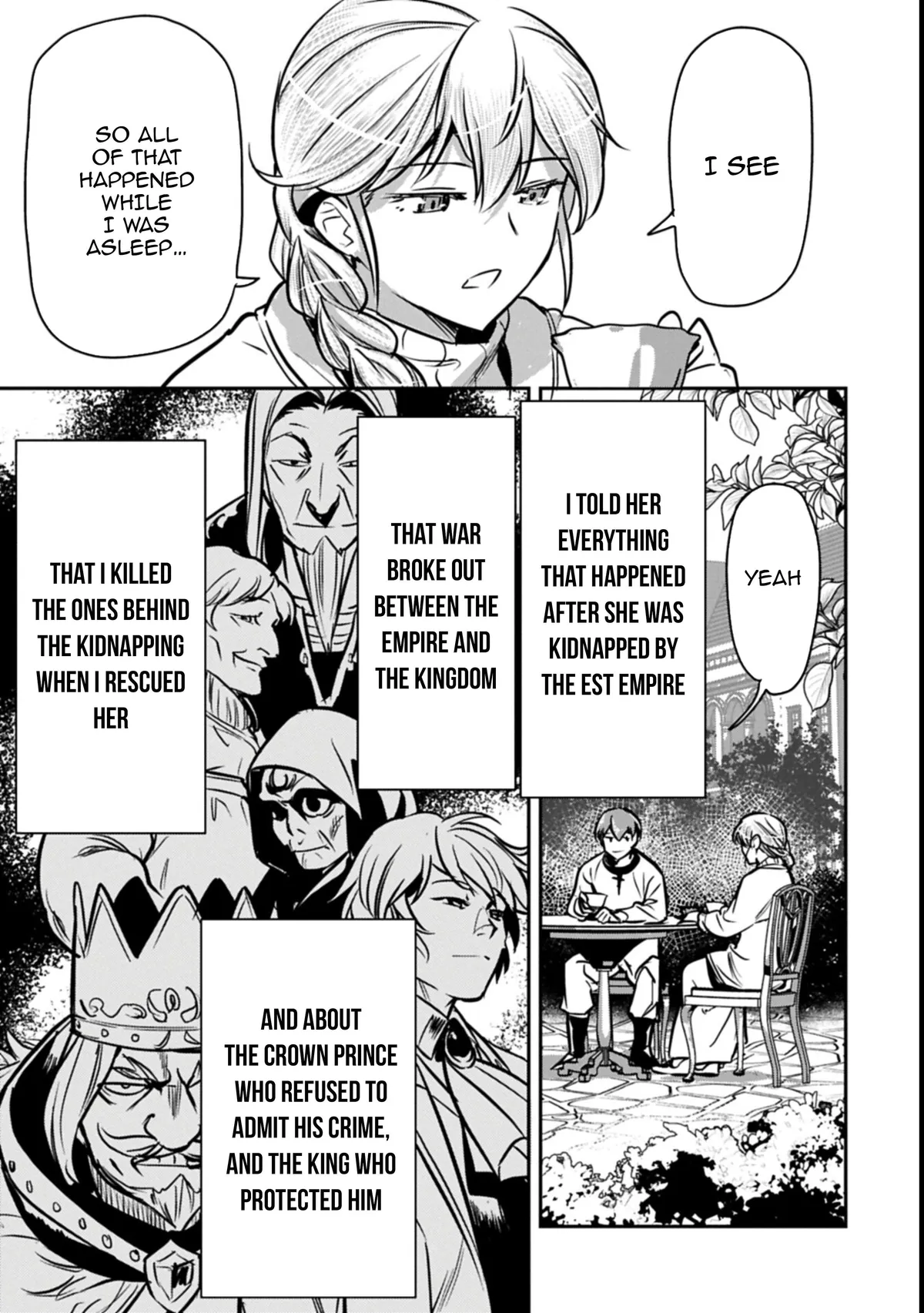 Chounin A wa Akuyaku Reijou wo Doushitemo Sukuitai Chapter 46.1 page 10 - 