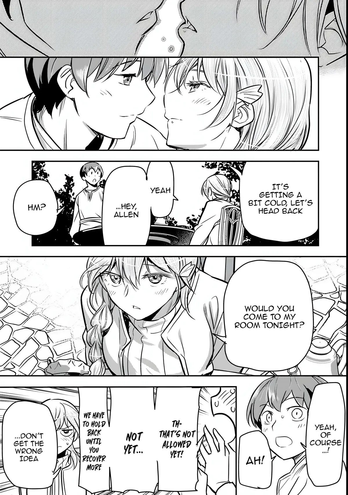 Chounin A wa Akuyaku Reijou wo Doushitemo Sukuitai Chapter 46.2 page 1 - 
