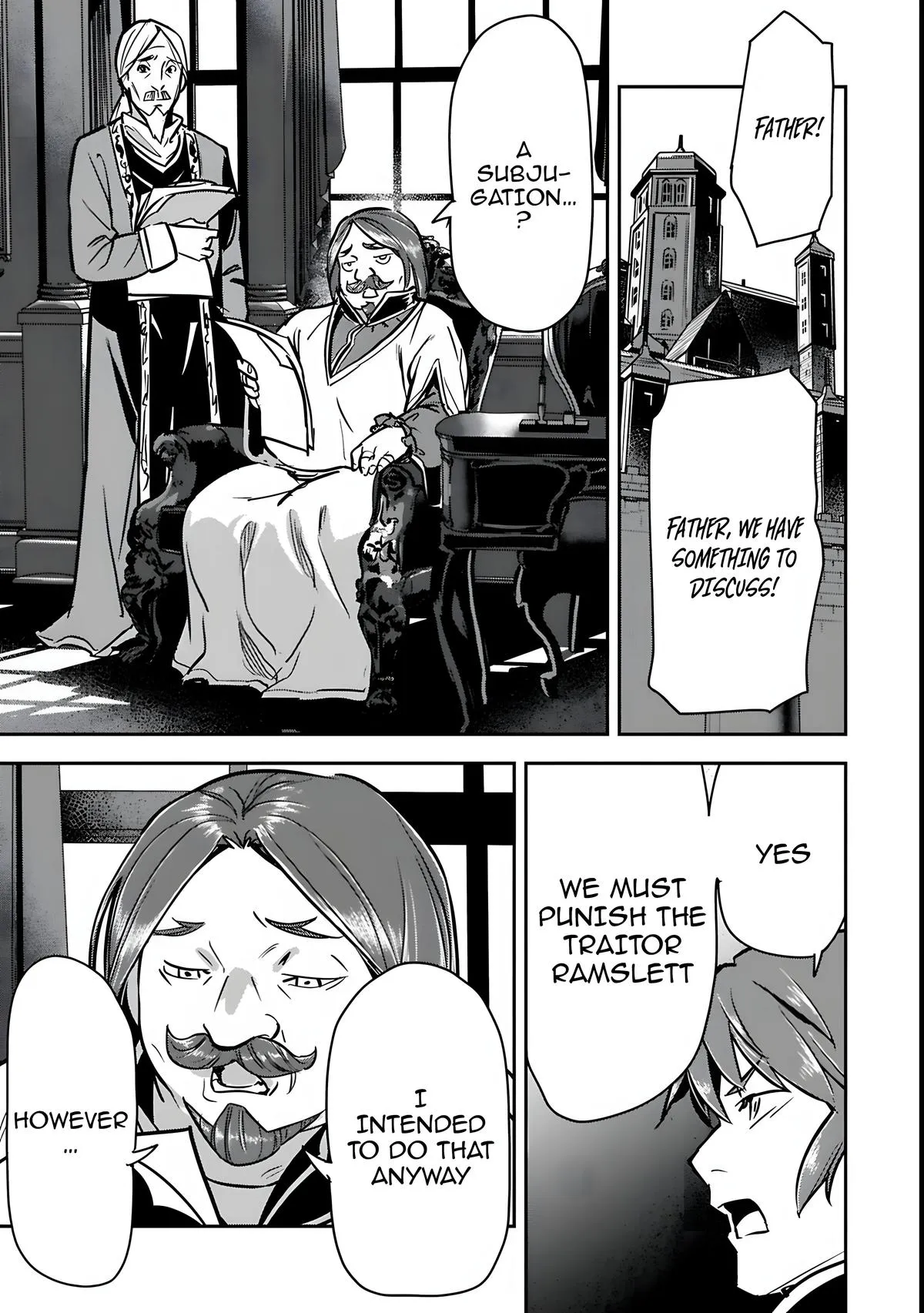 Chounin A wa Akuyaku Reijou wo Doushitemo Sukuitai Chapter 47.1 page 12 - 