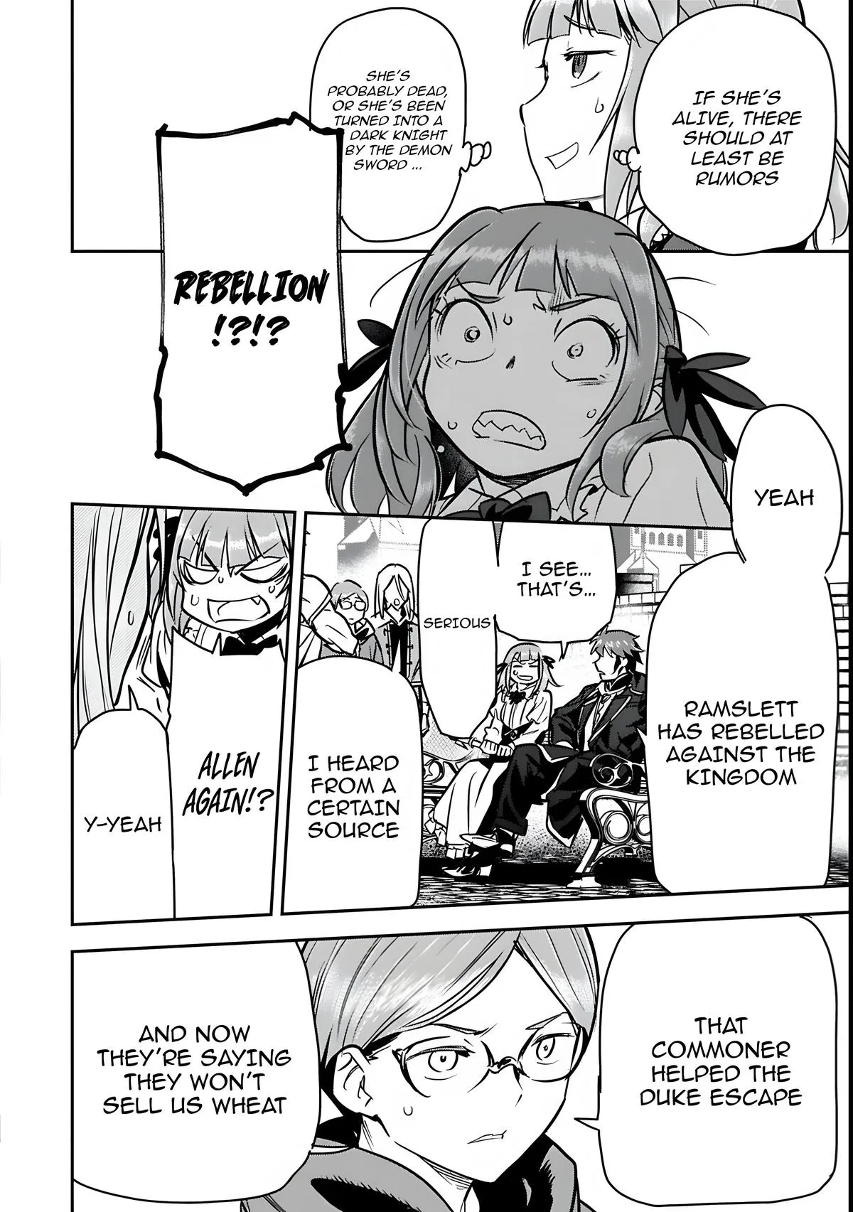 Chounin A wa Akuyaku Reijou wo Doushitemo Sukuitai Chapter 47.1 page 9 - 
