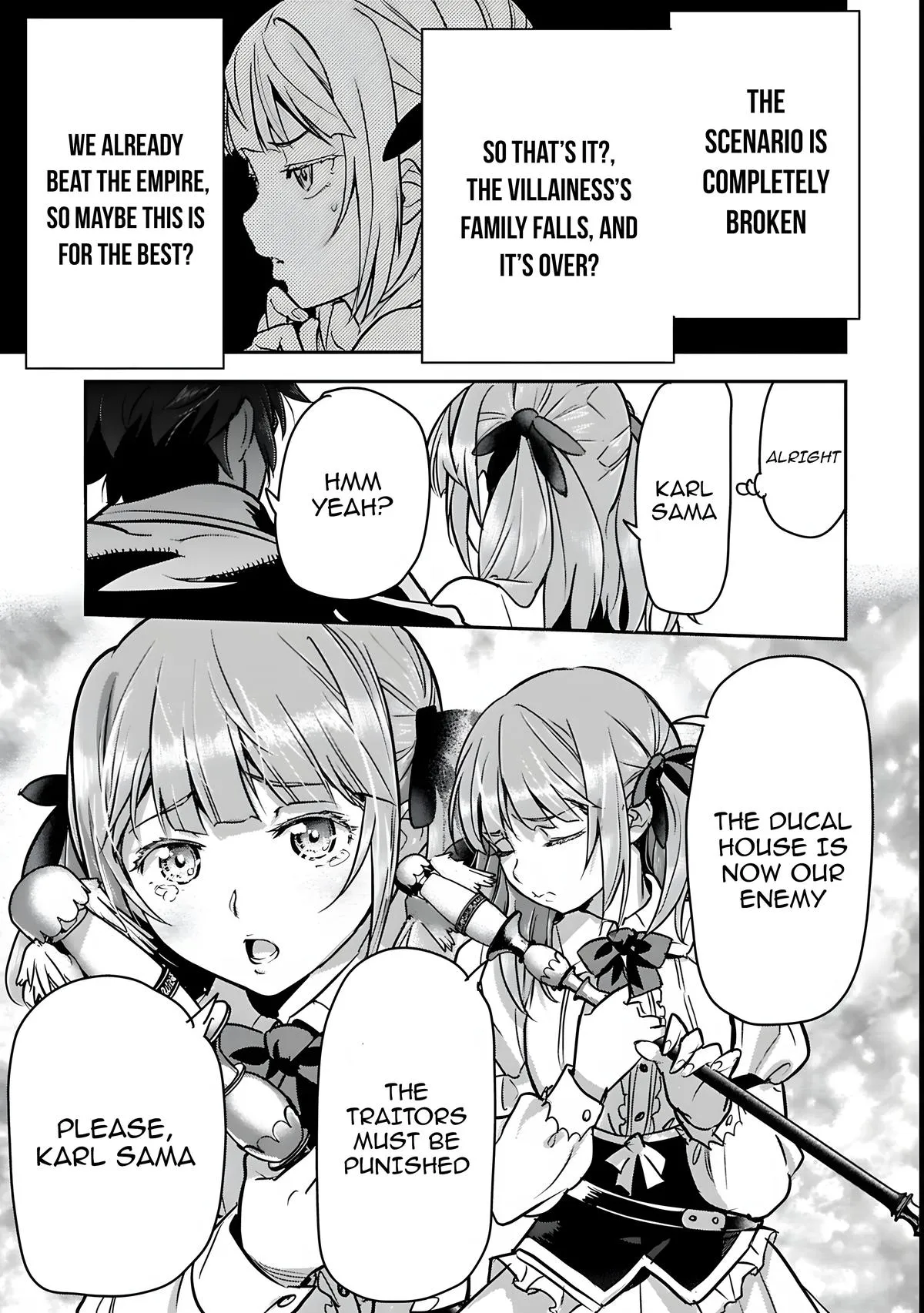 Chounin A wa Akuyaku Reijou wo Doushitemo Sukuitai Chapter 47.1 page 10 - 
