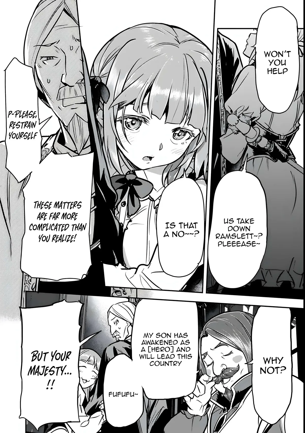 Chounin A wa Akuyaku Reijou wo Doushitemo Sukuitai Chapter 47.2 page 2 - 