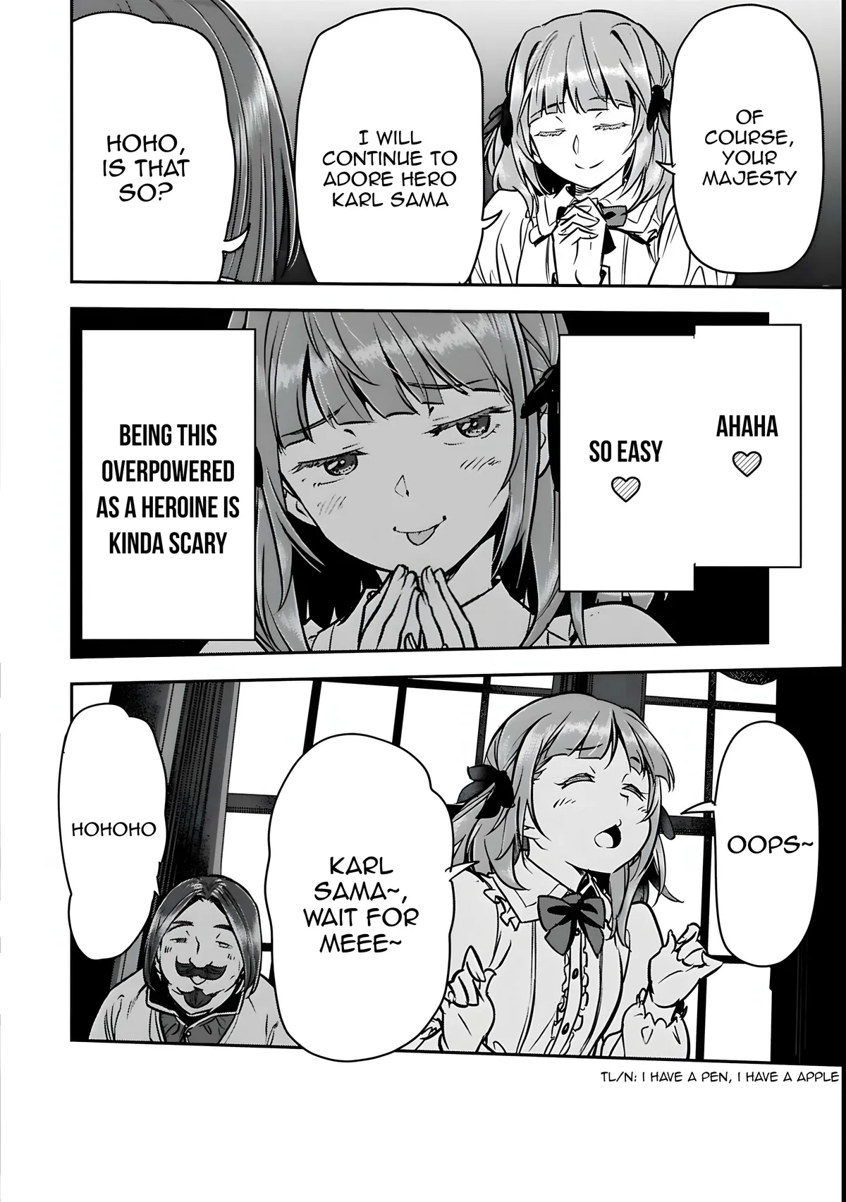 Chounin A wa Akuyaku Reijou wo Doushitemo Sukuitai Chapter 47.2 page 4 - 