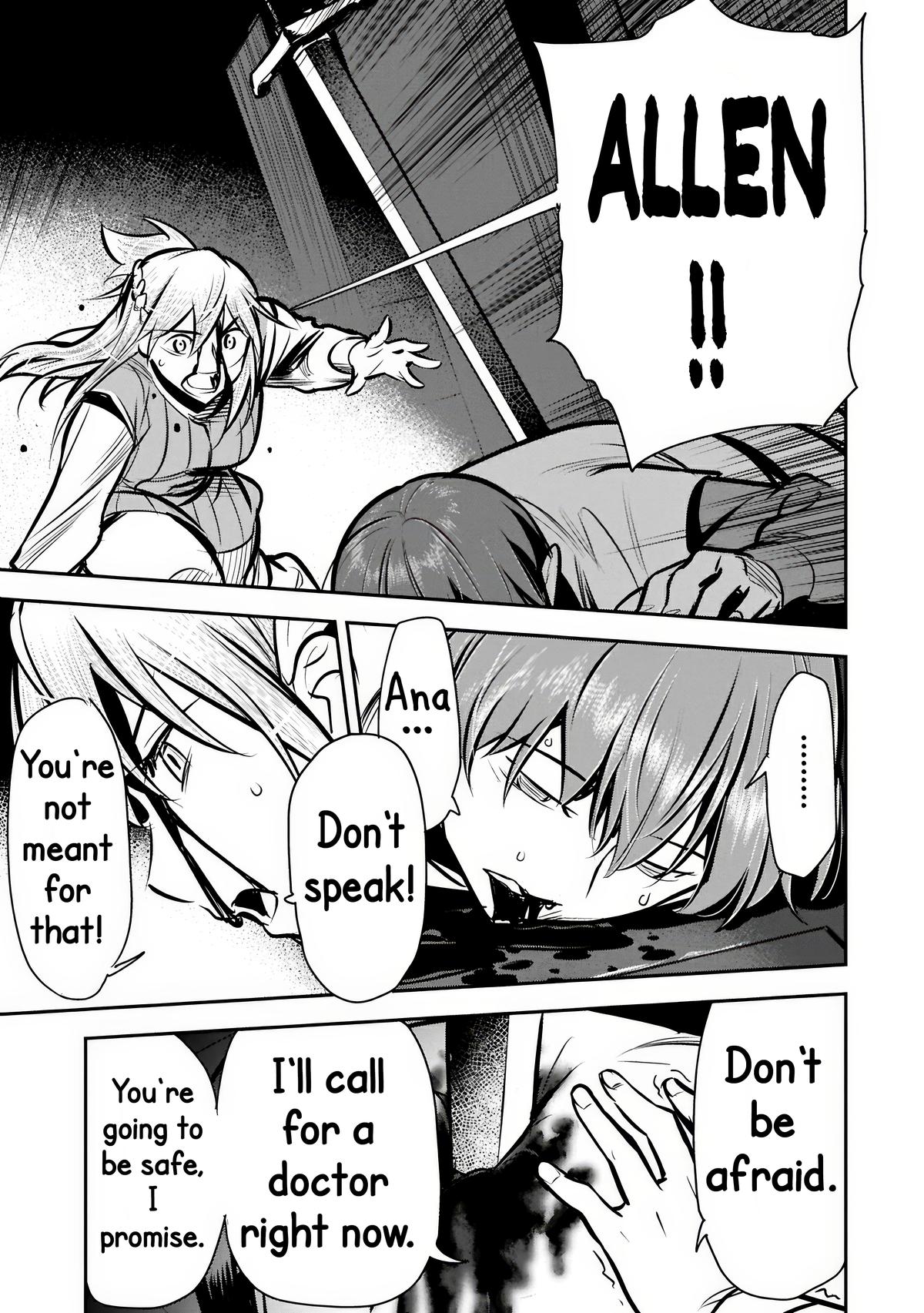 Chounin A wa Akuyaku Reijou wo Doushitemo Sukuitai Chapter 50.1 page 9 - 
