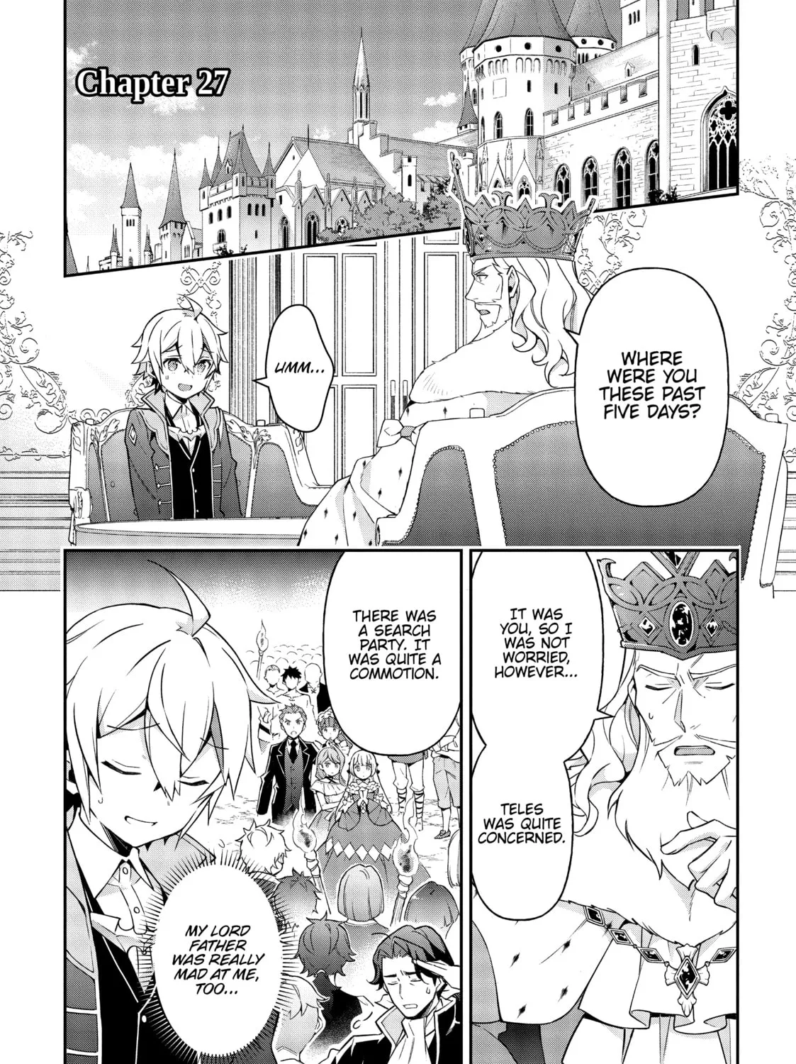 Chronicles of an Aristocrat Reborn in Another World Chapter 27 page 1 - 