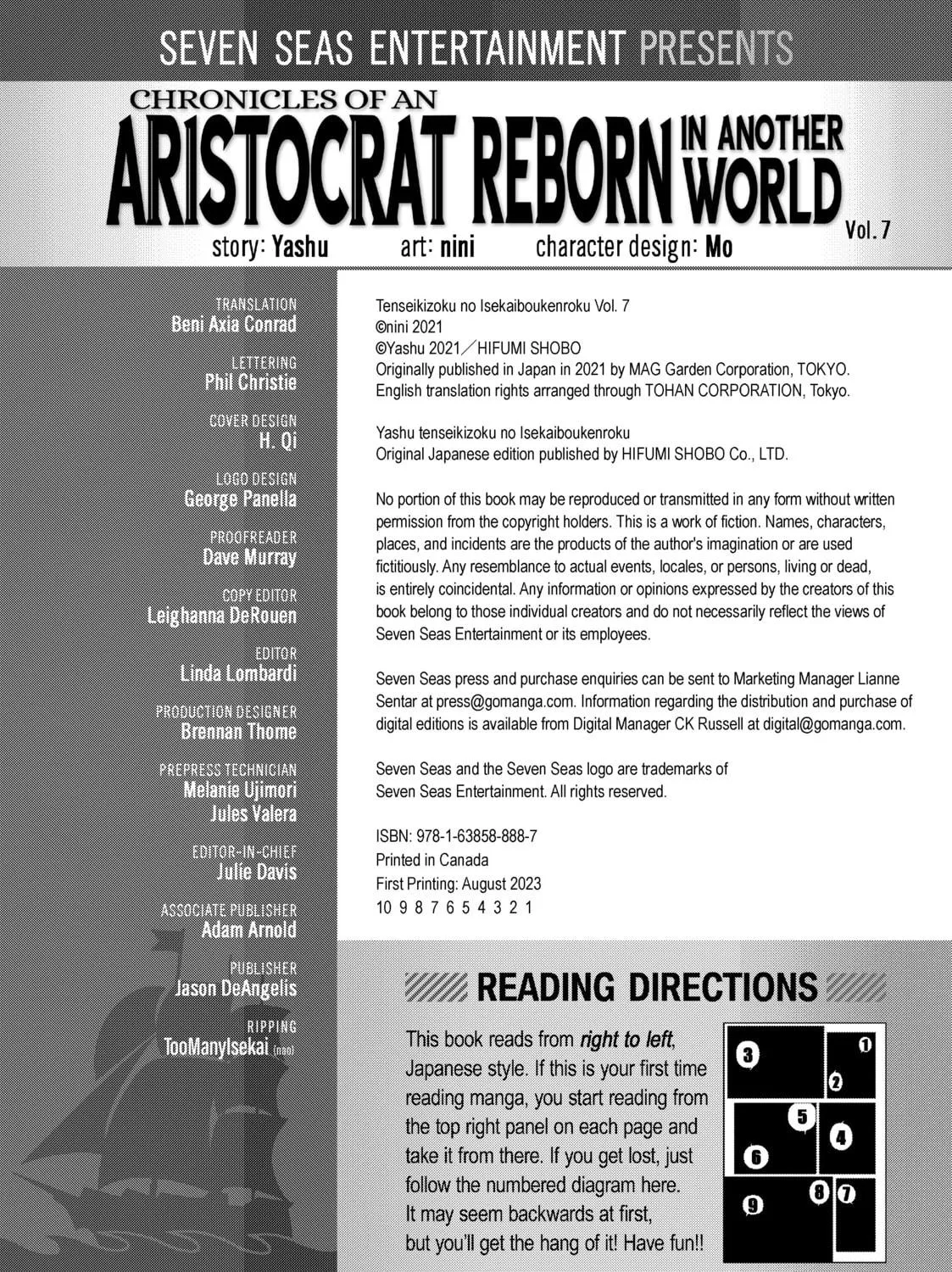 Chronicles of an Aristocrat Reborn in Another World Chapter 37 page 71 - 