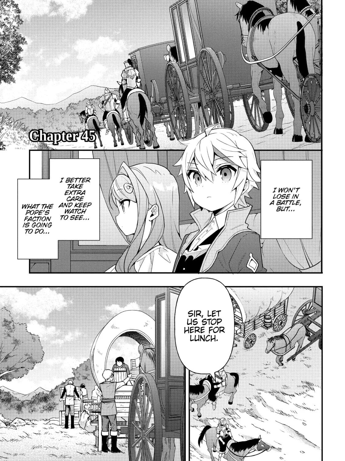 Chronicles of an Aristocrat Reborn in Another World Chapter 45 page 1 - 