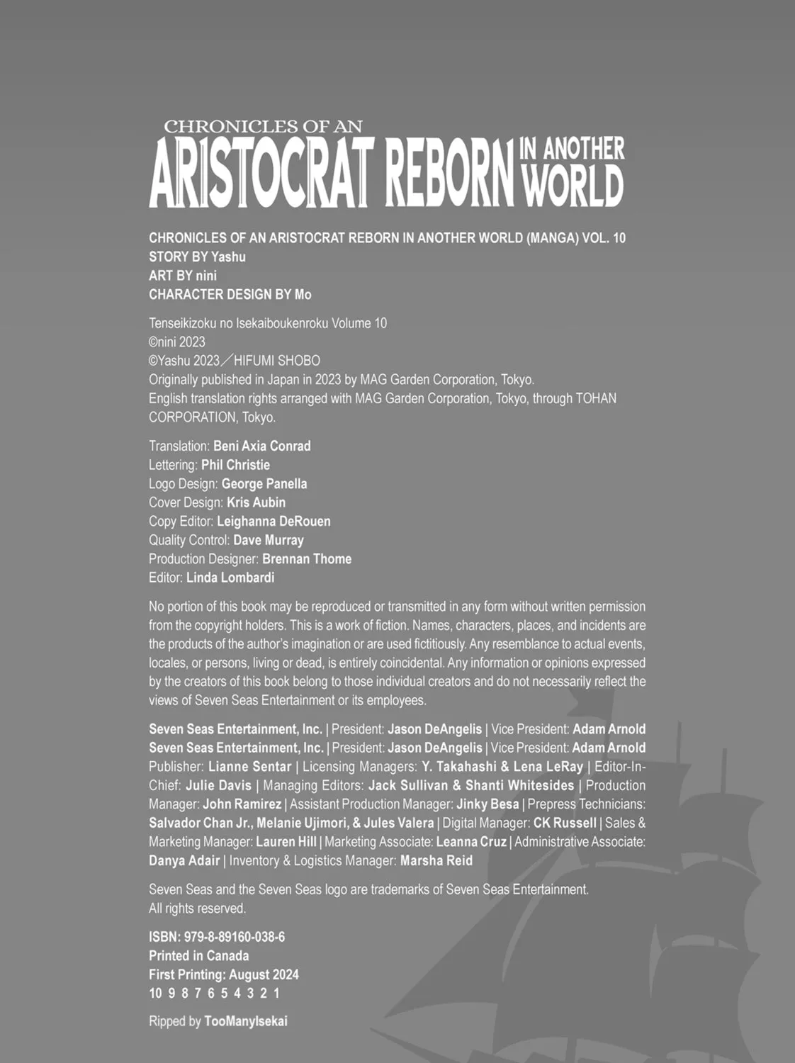 Chronicles of an Aristocrat Reborn in Another World Chapter 52 page 67 - 