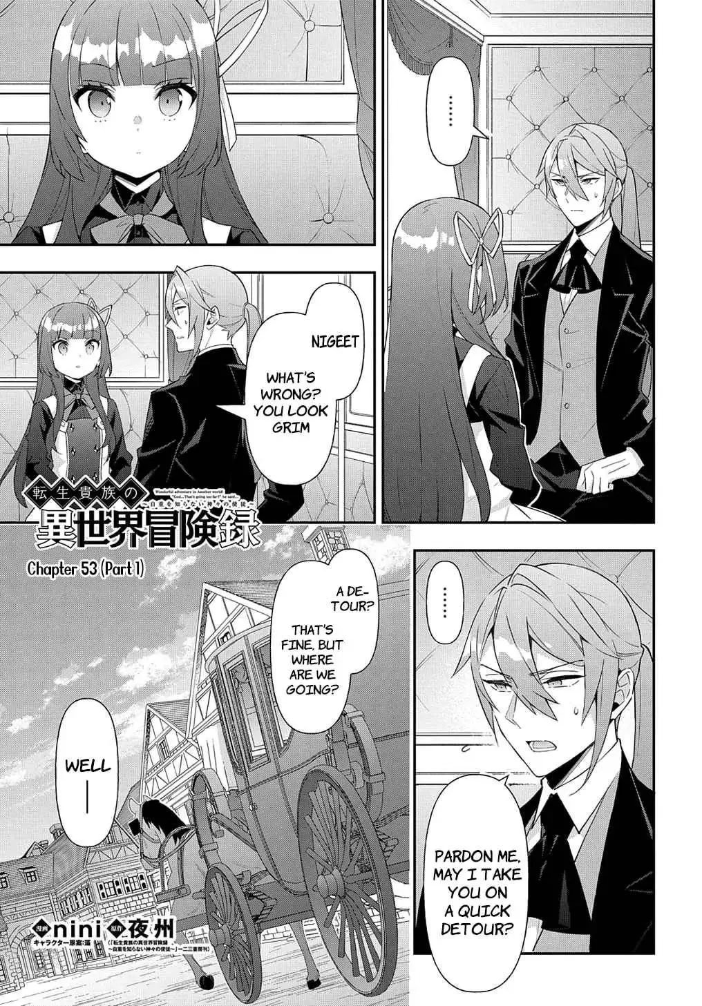 Chronicles of an Aristocrat Reborn in Another World Chapter 53.1 page 1 - 