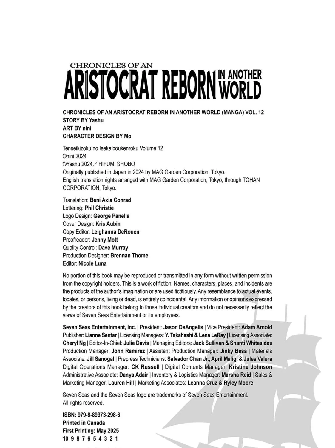 Chronicles of an Aristocrat Reborn in Another World Chapter 63 page 59 - 