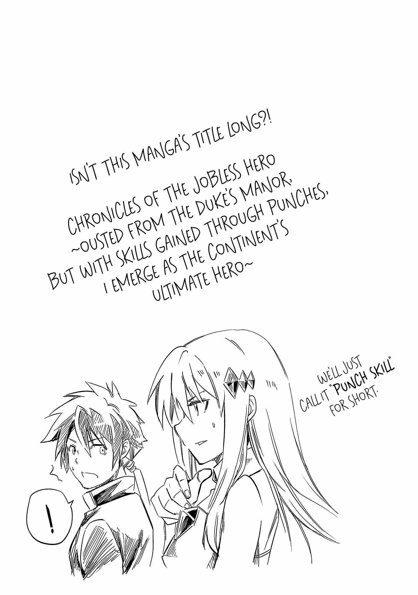 Chronicles of the Jobless Hero ~Ousted From the Duke’s Manor, but With Skills Gained Through Punches, I Emerge as the Continent’s Ultimate Hero~ Chapter 1 page 39 - 