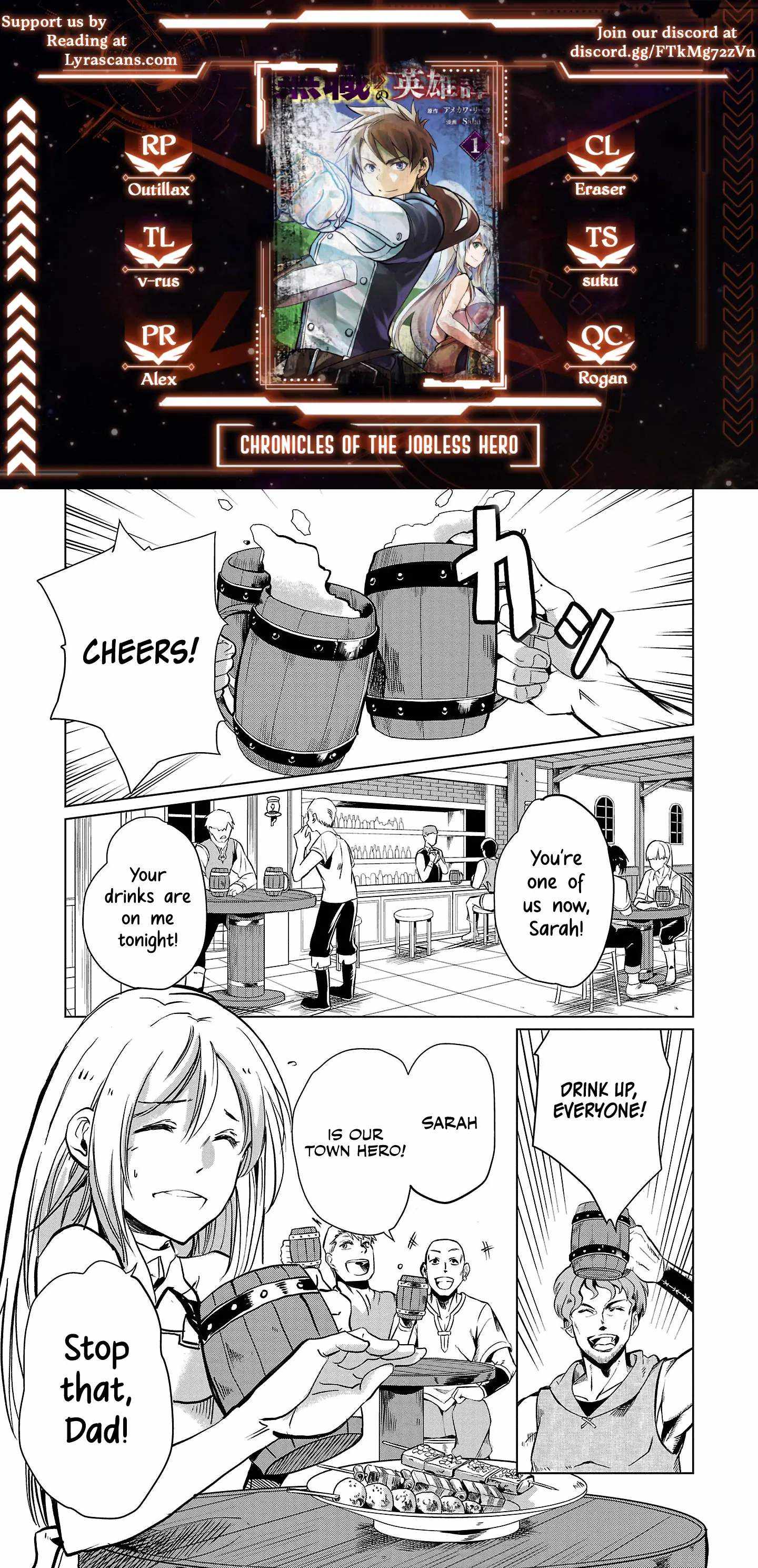Chronicles of the Jobless Hero ~Ousted From the Duke’s Manor, but With Skills Gained Through Punches, I Emerge as the Continent’s Ultimate Hero~ Chapter 2 page 2 - 