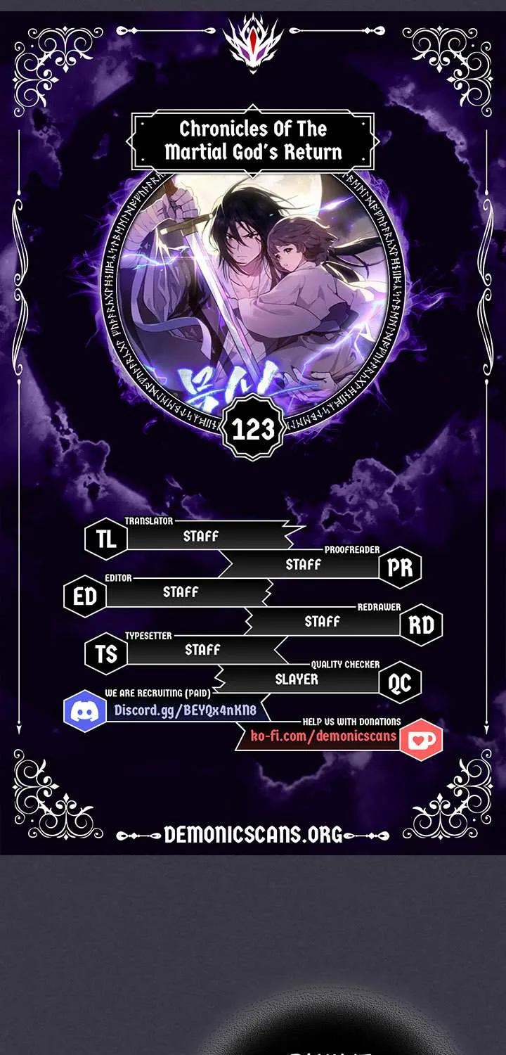 Chronicles Of The Martial God’s Return ( Chronicles of a Returner) Chapter 123 page 5 - 