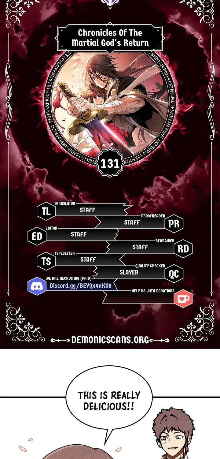 Chronicles Of The Martial God’s Return ( Chronicles of a Returner) Chapter 131 page 9 - 