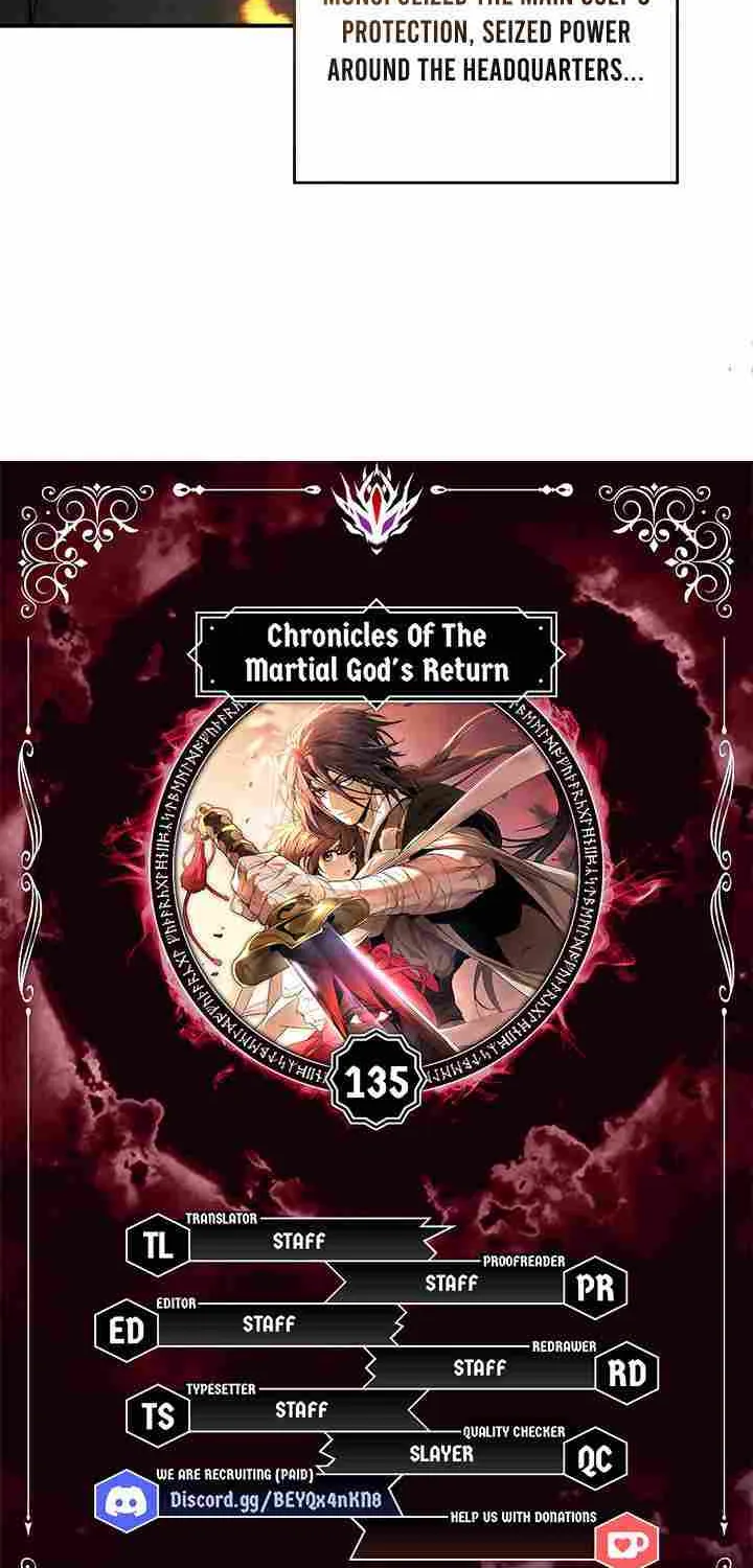 Chronicles Of The Martial God’s Return ( Chronicles of a Returner) Chapter 135 page 11 - 