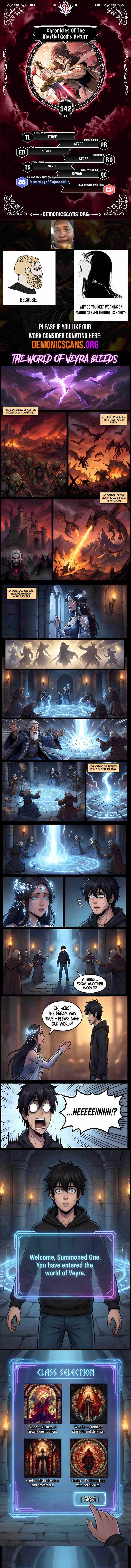 Chronicles Of The Martial God’s Return ( Chronicles of a Returner) Chapter 142 page 2 - 