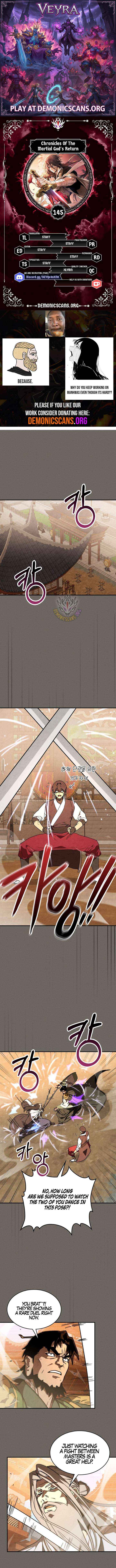 Chronicles Of The Martial God’s Return ( Chronicles of a Returner) Chapter 145 page 2 - 