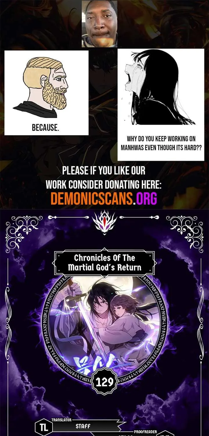 Chronicles Of The Martial God’s Return ( Chronicles of a Returner) Chapter 33.9 page 1 - 