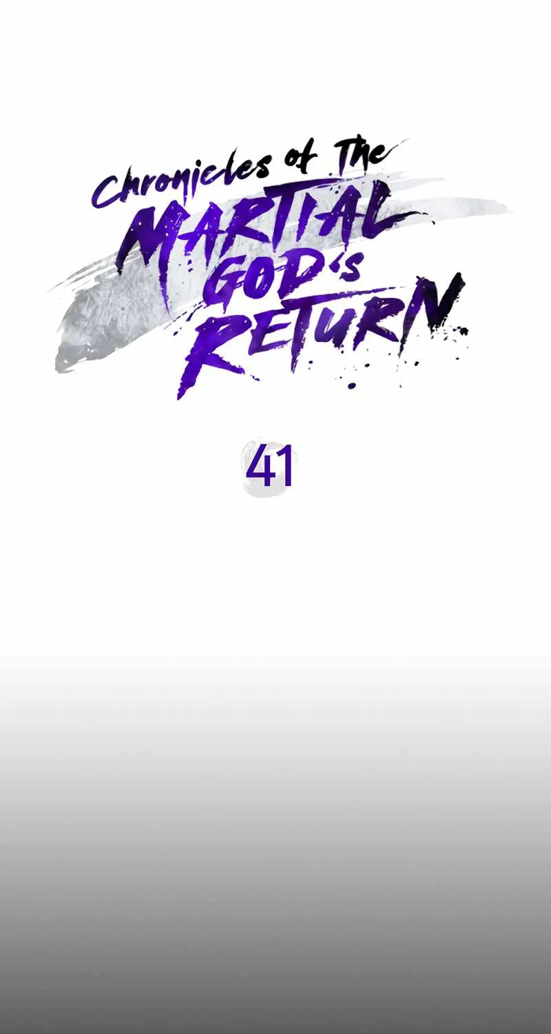 Chronicles Of The Martial God’s Return ( Chronicles of a Returner) Chapter 41 page 1 - 
