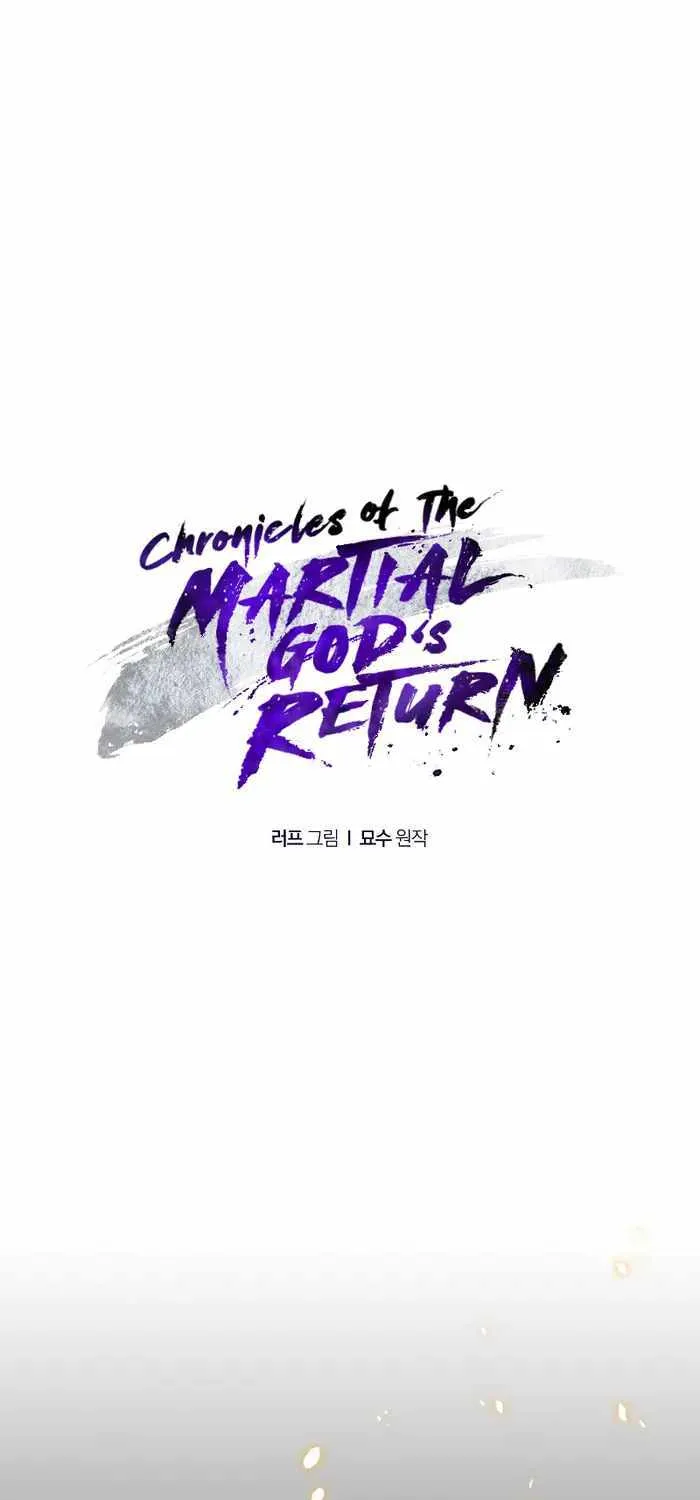 Chronicles Of The Martial God’s Return ( Chronicles of a Returner) Chapter 67 page 1 - 