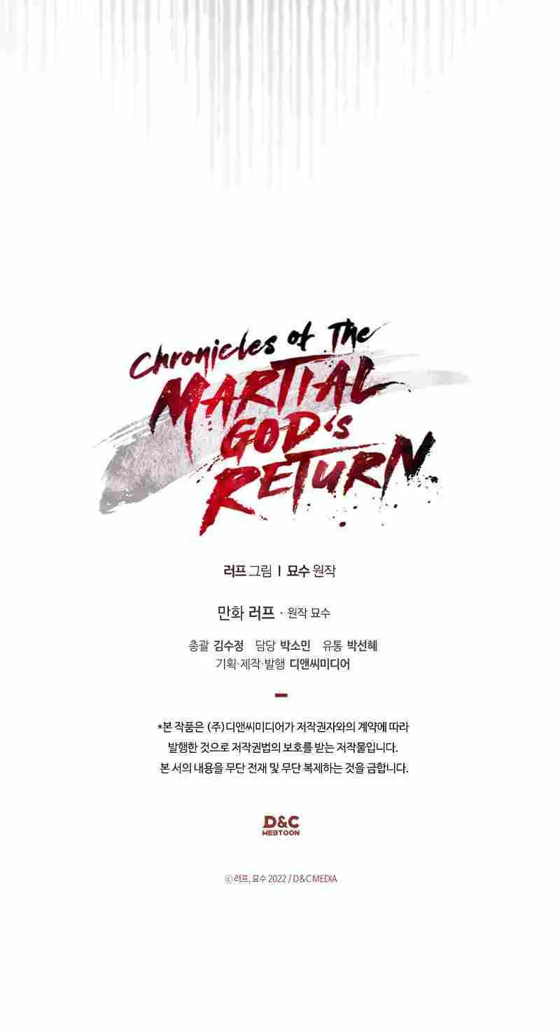 Chronicles Of The Martial God’s Return ( Chronicles of a Returner) Chapter 82 page 69 - 