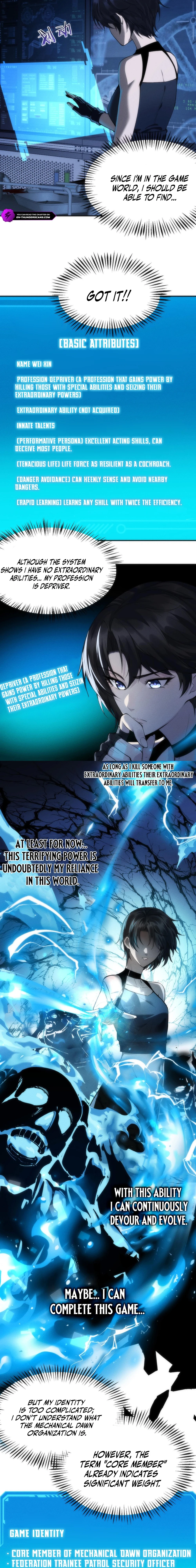 Chuan Jin Saibo Youxi Hou Gandiao BOSS Chenggong Shangwei Chapter 1 page 8 - 