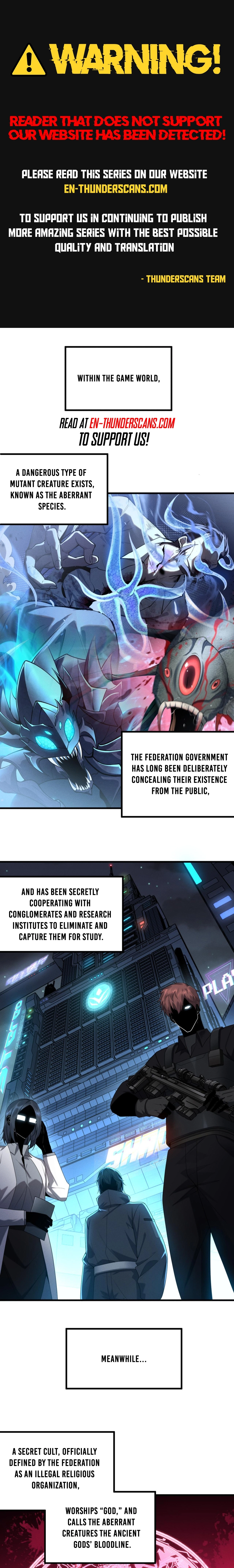 Chuan Jin Saibo Youxi Hou Gandiao BOSS Chenggong Shangwei Chapter 22 page 1 - 