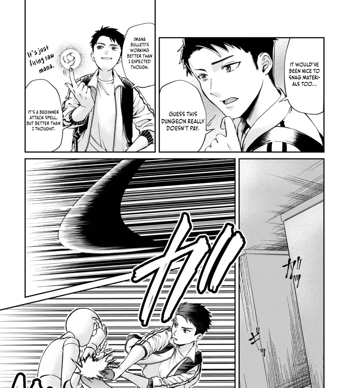 Chuunen Majutsushi no Yuuyuu Jiteki na Dungeon Kouryaku ~Skill Orb wo Tsukattara Saikyou Skill wo Teniireta no de, Suki ni Ikiyou to Omoimasu~ Chapter 4 page 37 - 