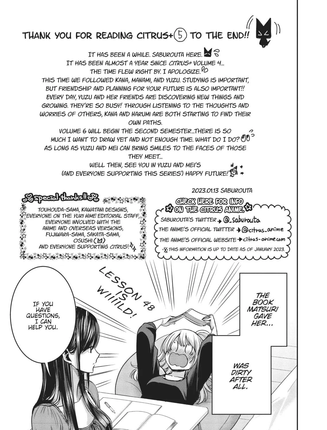 Citrus+ Chapter 31 page 29 - 