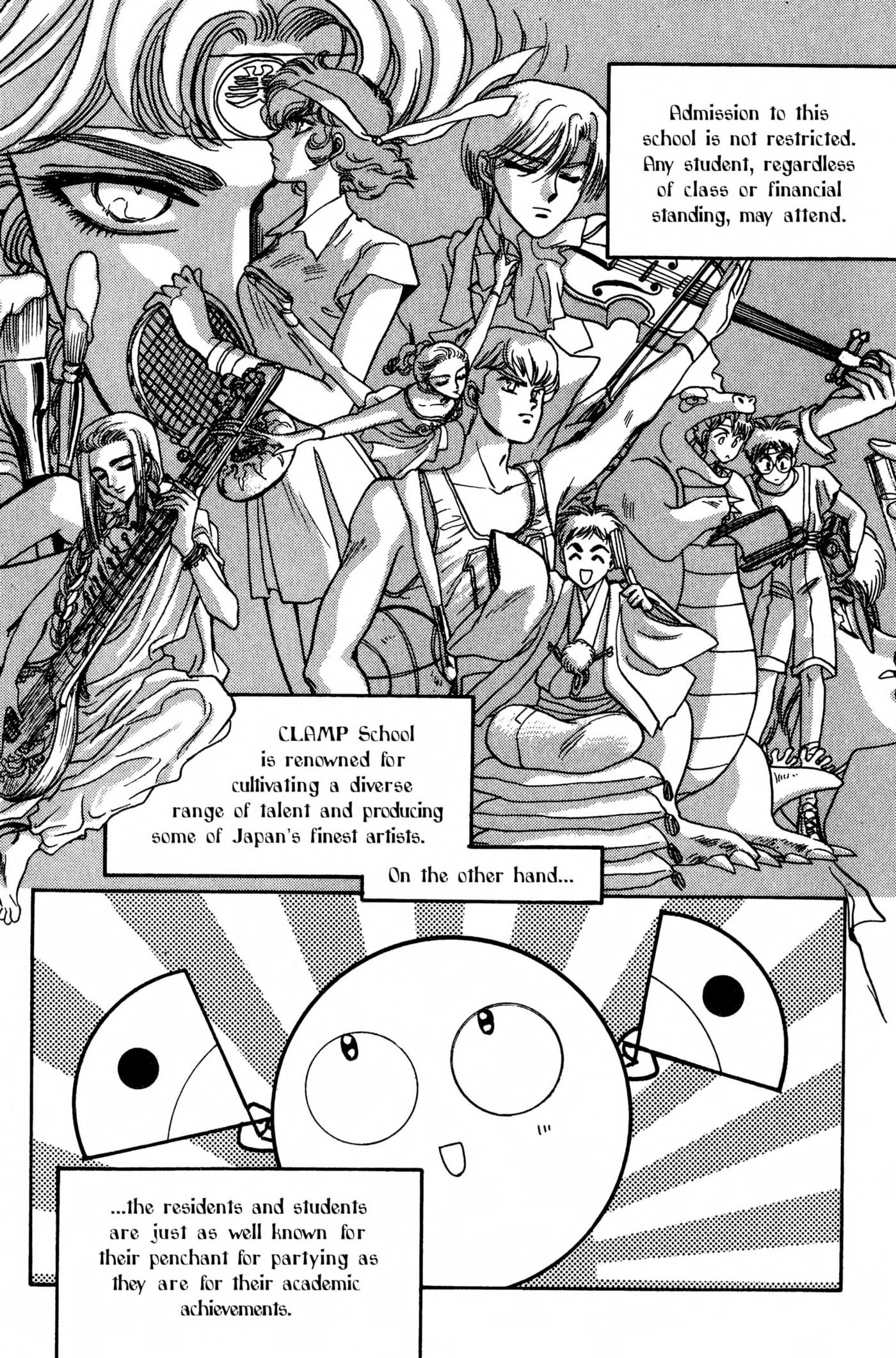 Clamp School Detectives Chapter 0 page 12 - 