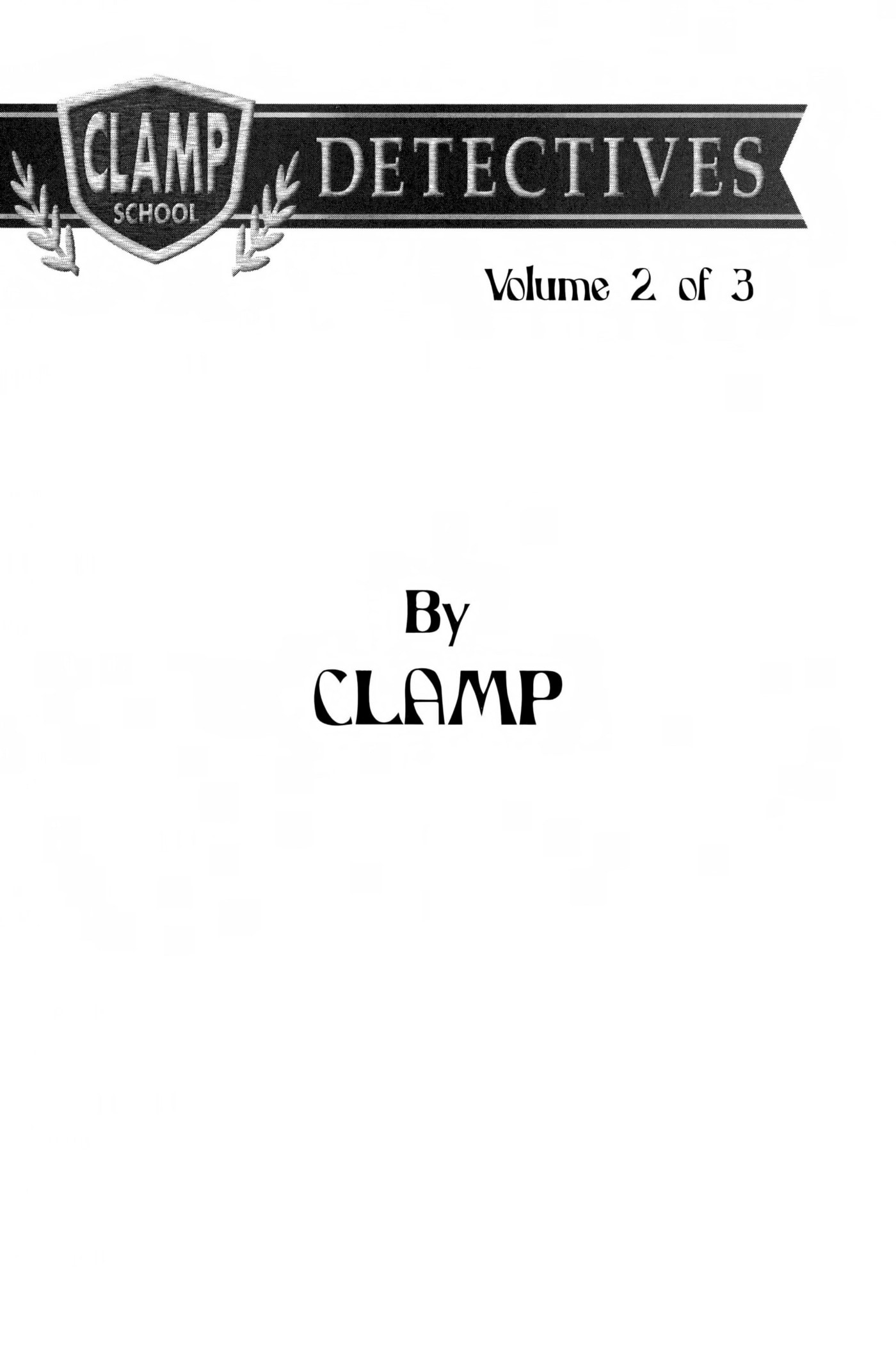 Clamp School Detectives Chapter 0 page 3 - 