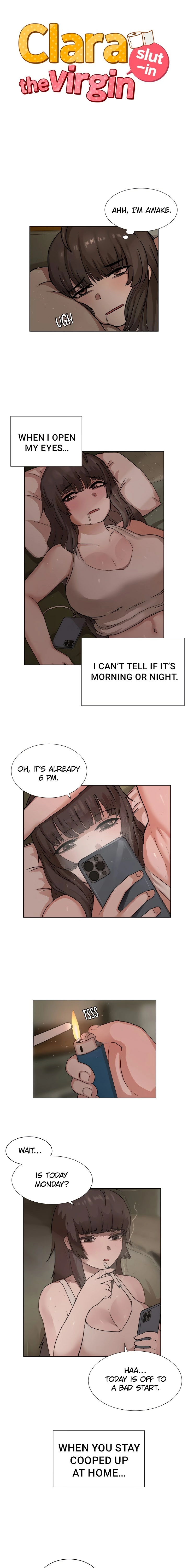 Clara, the virgin shut-in Chapter 1 page 1 - 