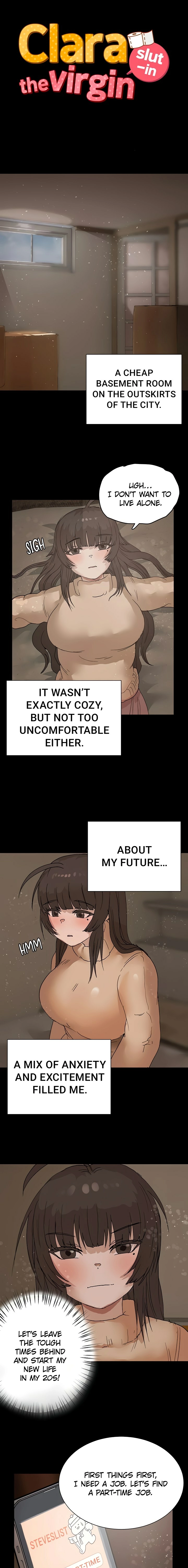 Clara, the virgin shut-in Chapter 4 page 1 - 