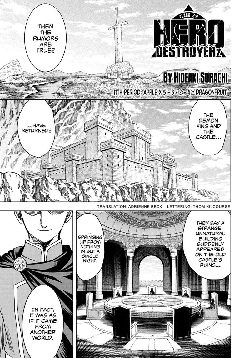 Class 2-B Hero Destroyerz Chapter 11 page 1 - 