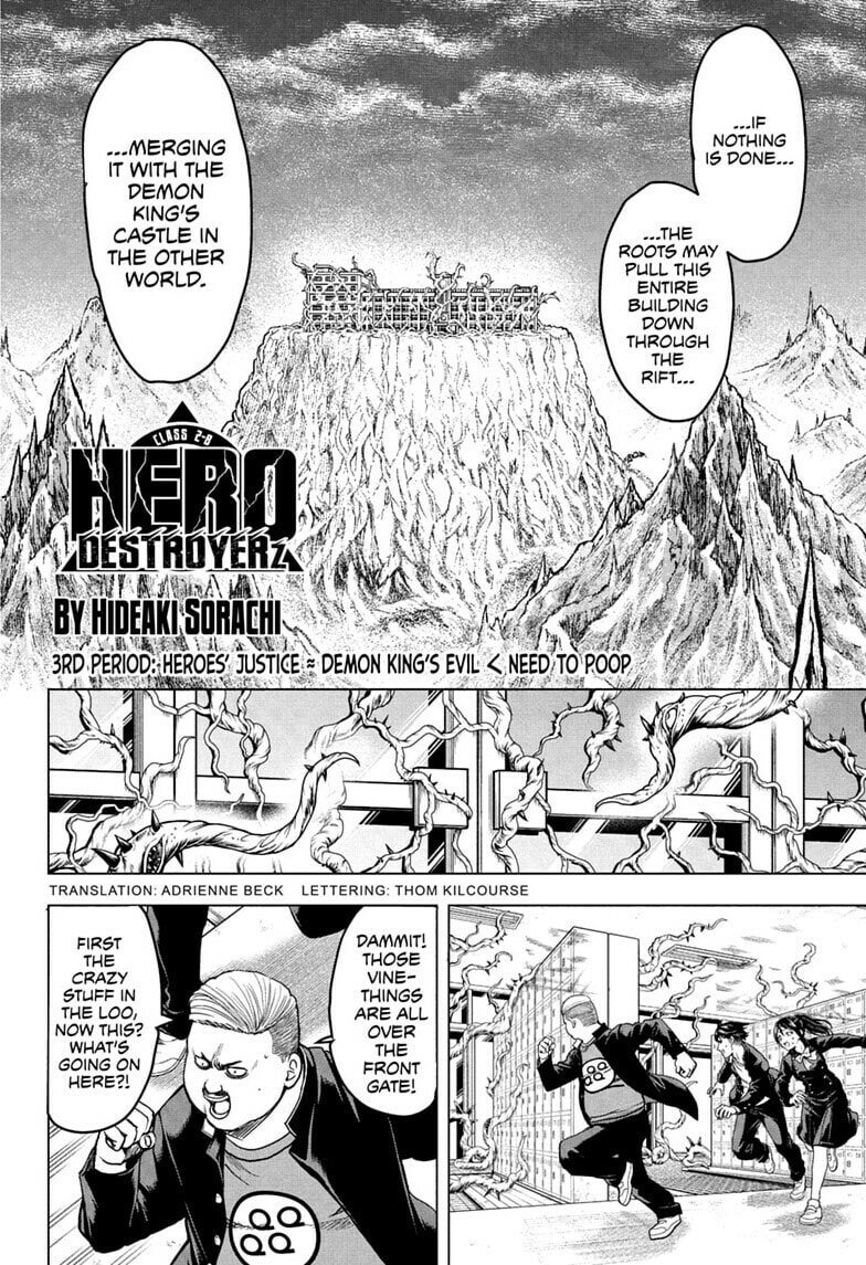 Class 2-B Hero Destroyerz Chapter 3 page 6 - 