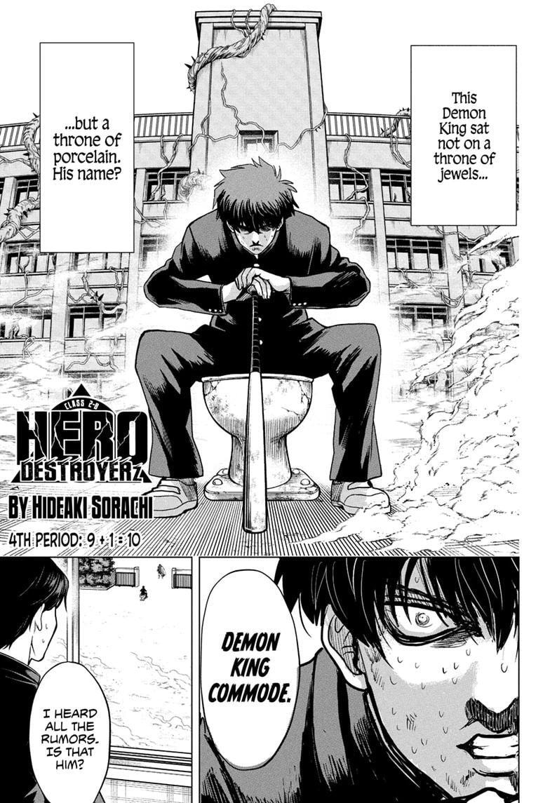 Class 2-B Hero Destroyerz Chapter 4 page 3 - 