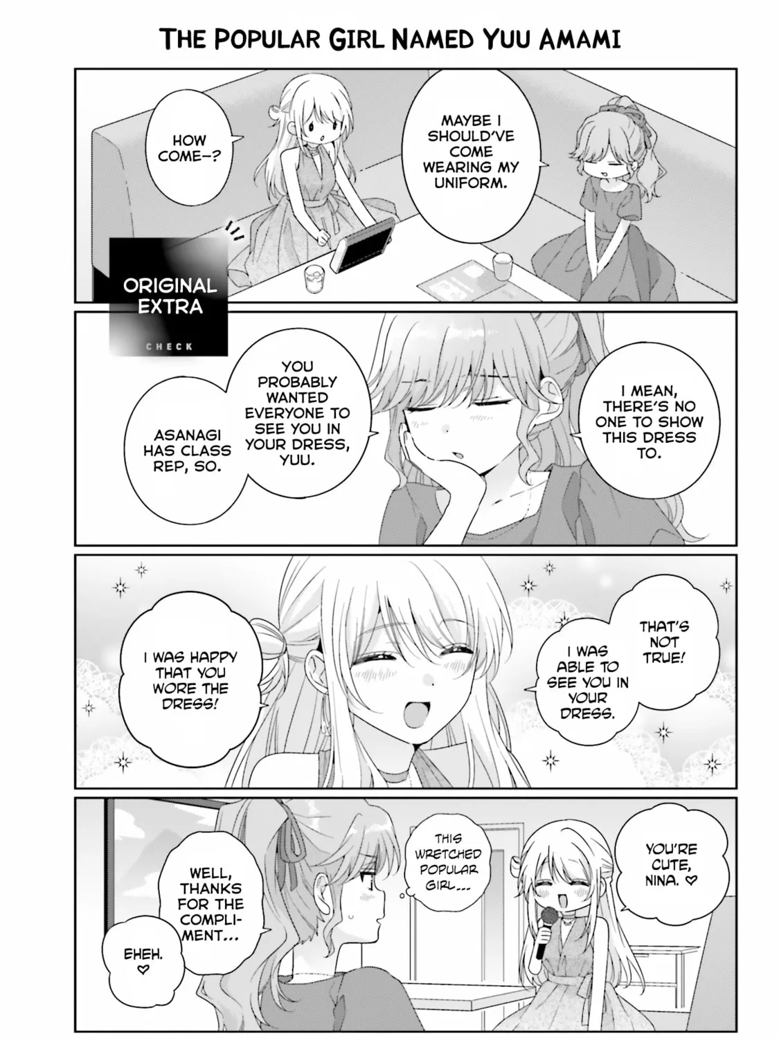 Class de 2 Banme ni Kawaii Onna no Ko to Tomodachi ni Natta Chapter 32.4 page 1 - 