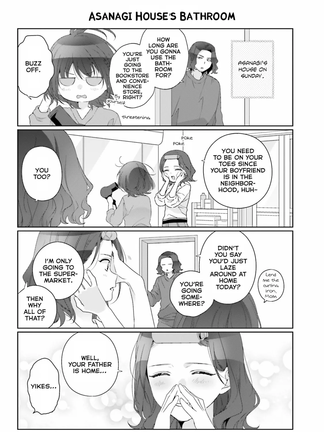 Class de 2 Banme ni Kawaii Onna no Ko to Tomodachi ni Natta Chapter 32.4 page 7 - 