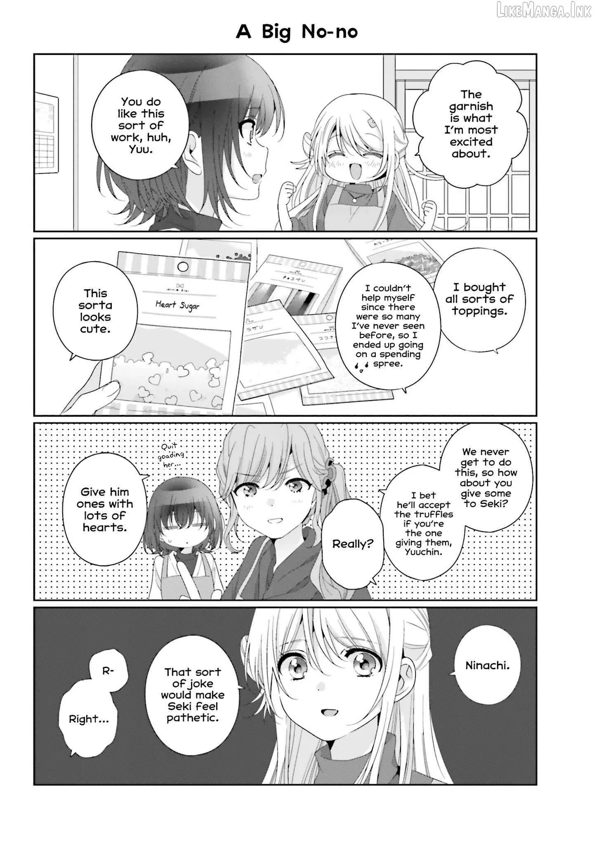 Class de 2 Banme ni Kawaii Onna no Ko to Tomodachi ni Natta Chapter 42.5 page 2 - 