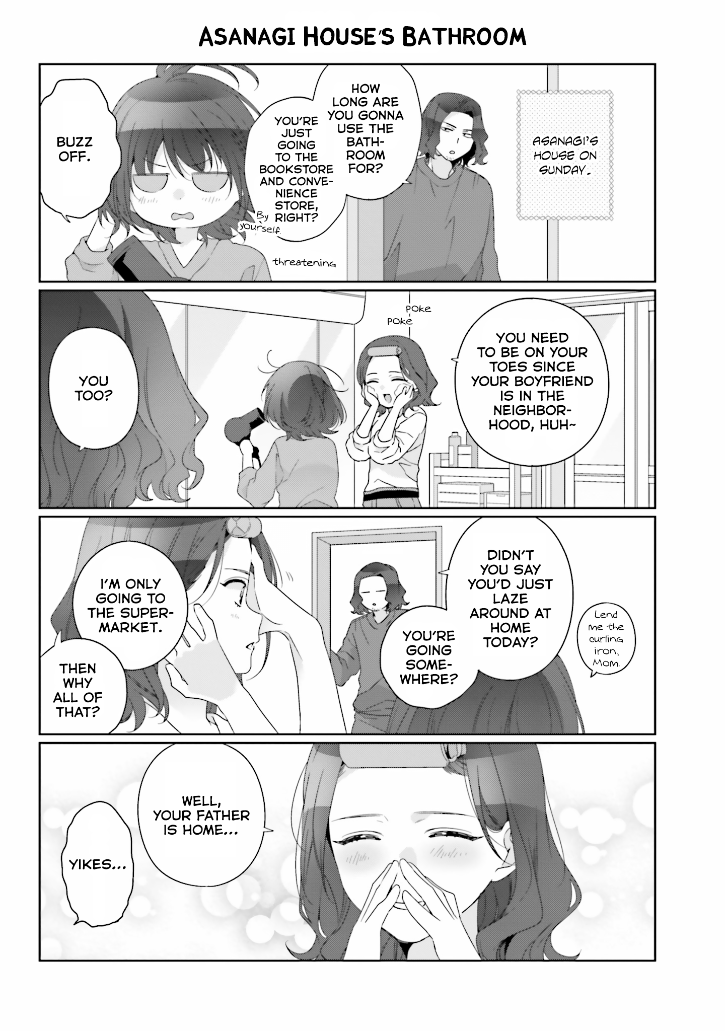 Class de 2-banme ni Kawaii Onnanoko to Tomodachi ni Natta Chapter 32.6 page 4 - 