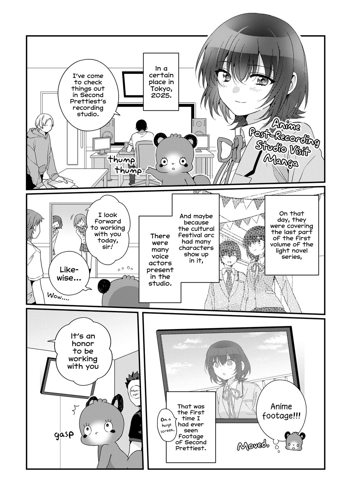 Class de 2-banme ni Kawaii Onnanoko to Tomodachi ni Natta Chapter 40.3 page 1 - 