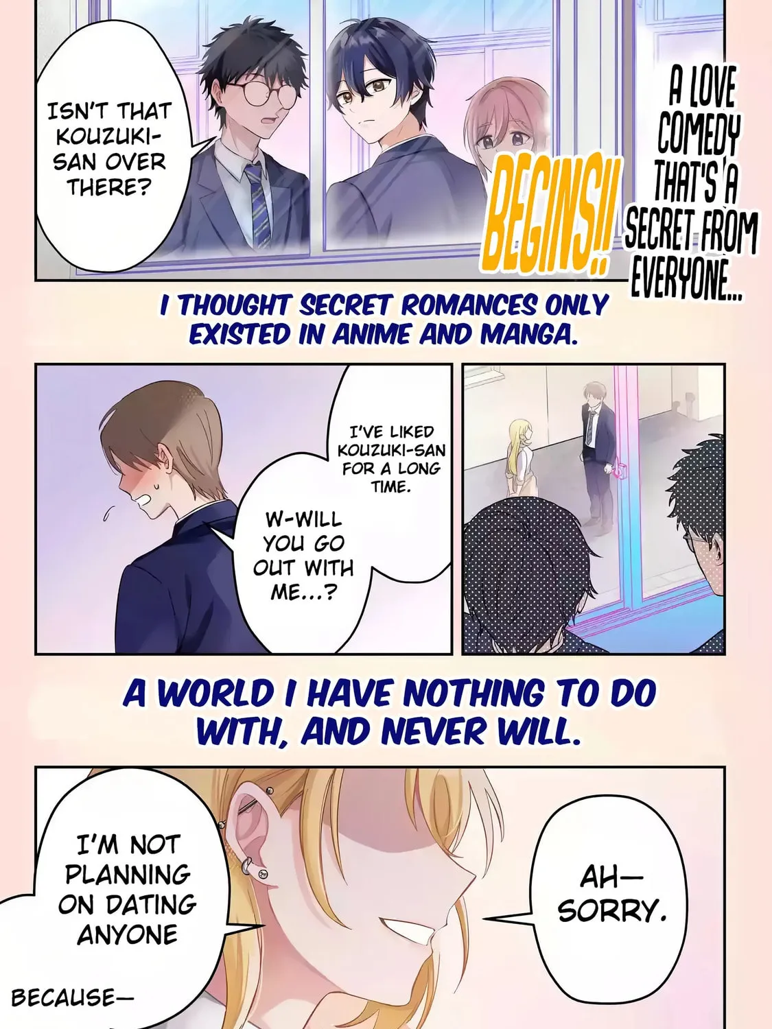 Class de Ichiban Kawaii Gal wo Ezuke Shiteiru Hanashi Chapter 1 page 2 - 