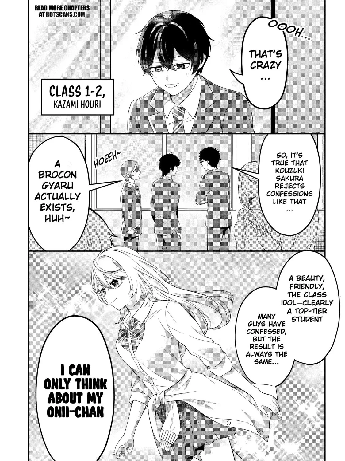 Class de Ichiban Kawaii Gal wo Ezuke Shiteiru Hanashi Chapter 1 page 6 - 