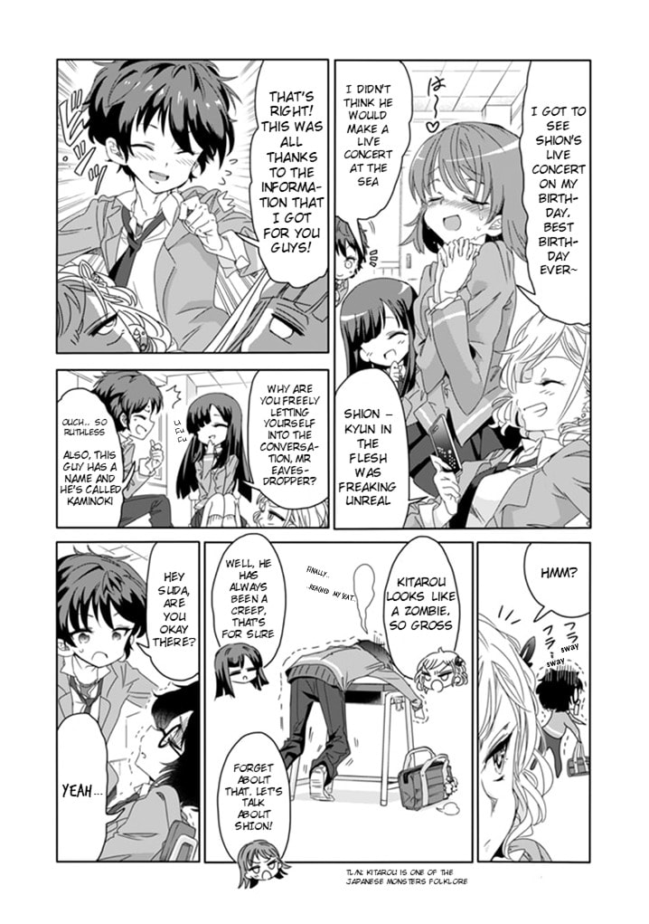 Class de Incha no Ore ga Jitsu wa Daininki Band no Vocal na Ken Chapter 1 page 14 - 